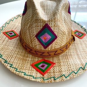 Embroidered Hat by Summer Romero